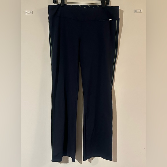 Aerie Fit Workout Pants Blue Pull On Size XL - Picture 1 of 8